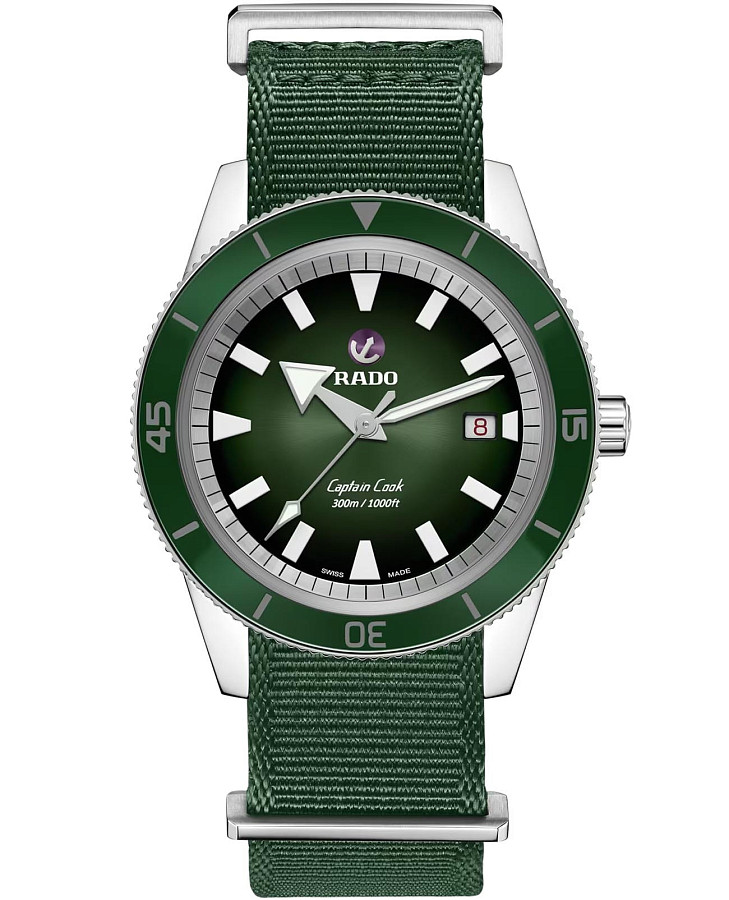 Часы Rado Captain Cook Automatic R32105319 — металл сталь, Швейцария