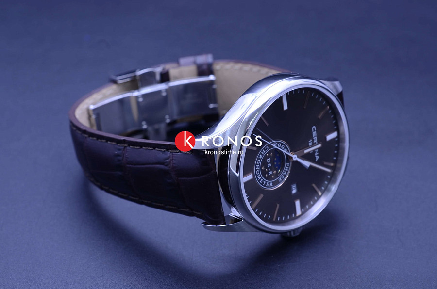Часы Certina DS-8 Moon Phase C033.457.16.081.00 — мужские, кварцевые