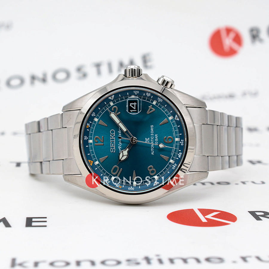 Часы Seiko Prospex Alpinist SPB503J1 — механические, сталь металл