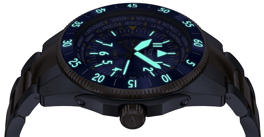 Часы Aviator Airacobra V.1.37.3.308.5 — кварцевые, металл сталь