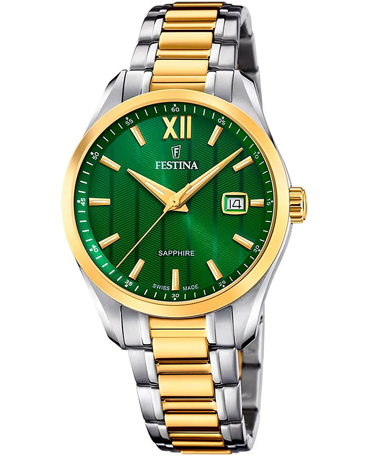 Часы Festina Classics F20027/3 — мужские, зеленый