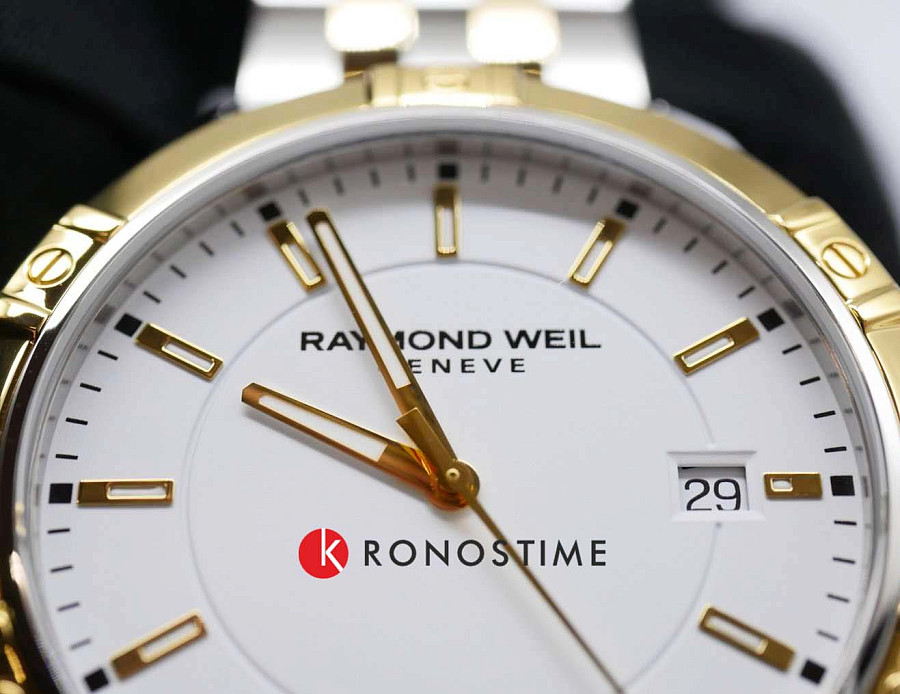 Часы Raymond Weil Tango 8160-STP-30041 — нержавеющая сталь с pvd-покрытием, мужские