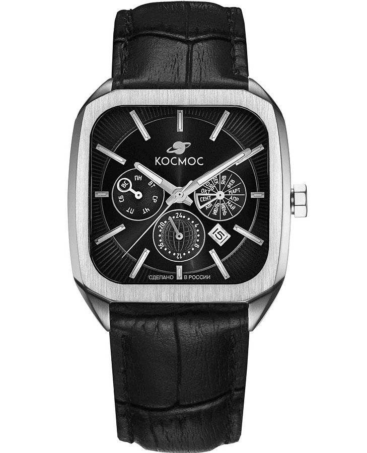 Часы Космос Марсоход II K 219.11.31 — мужские, черный