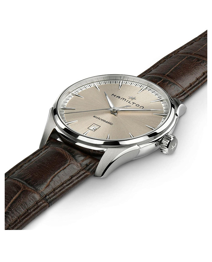 Часы Hamilton Jazzmaster Gents Auto H32475520 — кожаный, мужские
