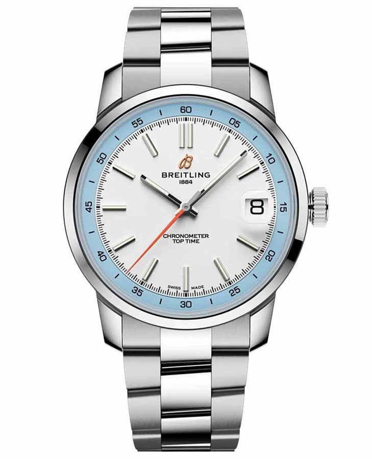 Часы Breitling Top Time B31 AB3113281A1A1 — мужские, белый