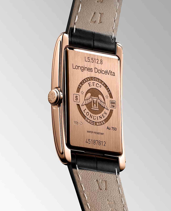 Часы Longines DolceVita L5.512.8.71.0 — кварцевые, золото