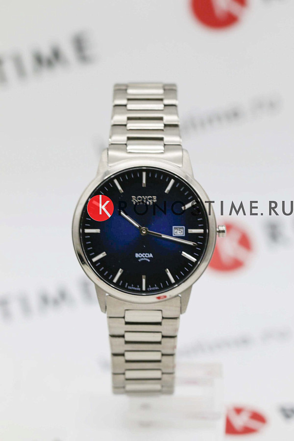 Часы Boccia Titanium 3658-02 — титан, Германия