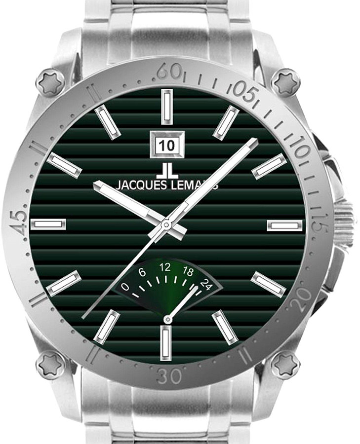 Часы Jacques Lemans Derby 1-2202M — кварцевые, сталь металл