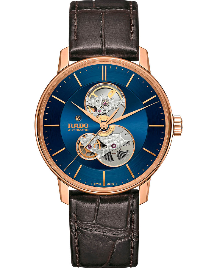Часы Rado Coupole Classic Open Heart Automatic R22895215 — мужские, синий