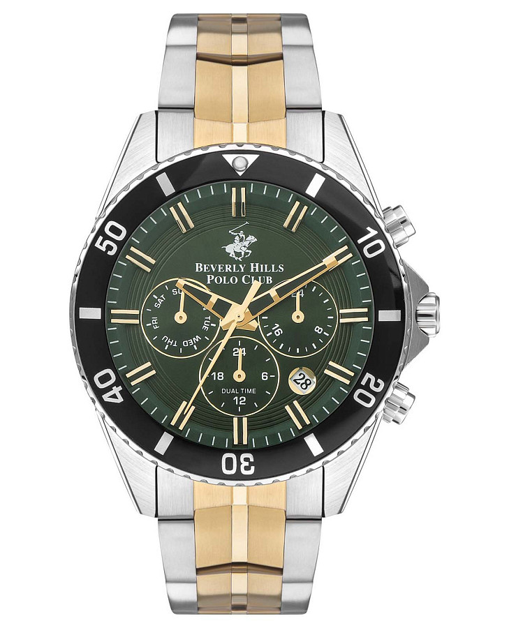 Часы Beverly Hills Polo Club BP3500X.270 — мужские, зеленый