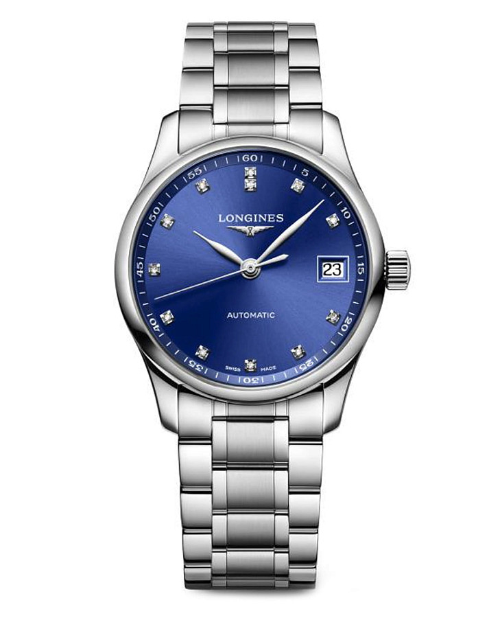 Часы Longines Master Collection L2.357.4.98.6 — женские, синий