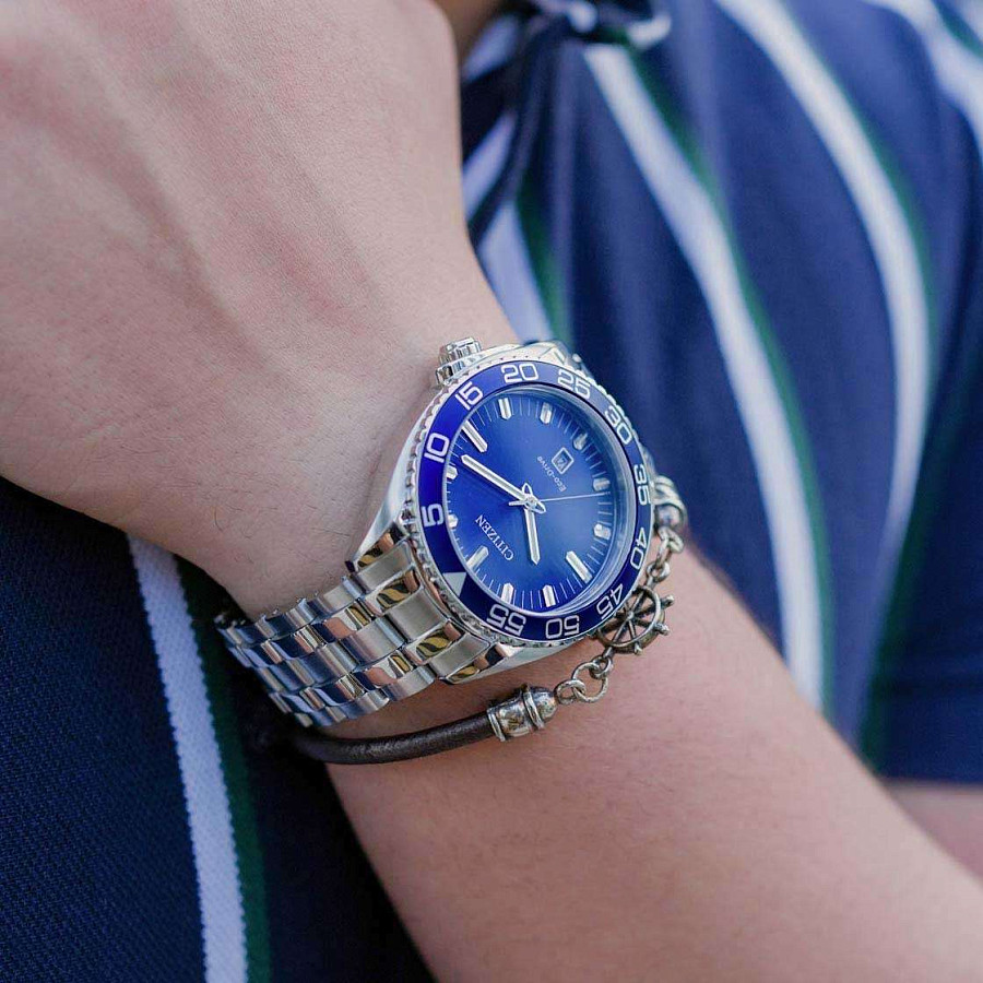 Часы Citizen Eco-Drive AW1770-53L — металл сталь, Япония
