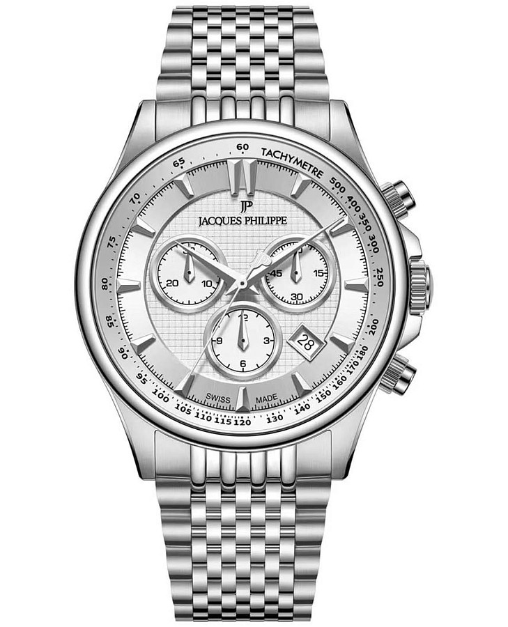 Часы Jacques Philippe JPQGC1081326 — мужские, серебристый