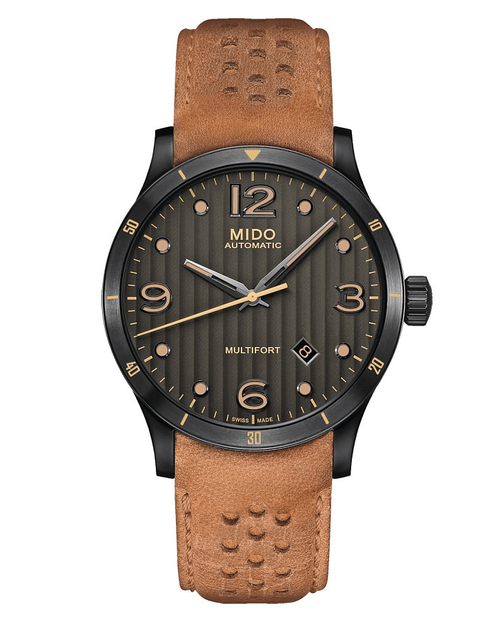 Часы Mido Multifort Adventure M025.407.36.061.10 — мужские, зеленый