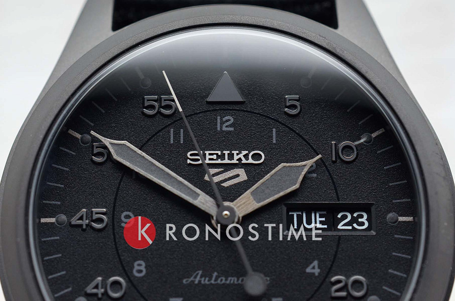 Часы Seiko 5 Sports The Stealth SRPJ11K1 — тканевый, мужские
