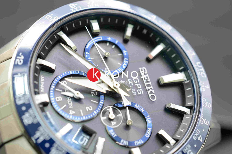 Часы Seiko Astron GPS Solar SSH003J1 — мужские, серебристый