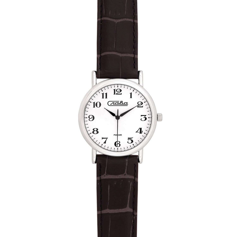 Часы Слава Патриот 1041830/300-2035 — кварцевые, Россия, мужские