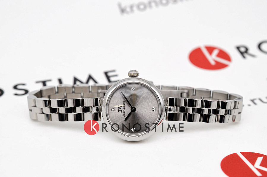Часы Daniel Wellington Elan Lumine Unitone Silver DW00100719 — кварцевые, металл сталь
