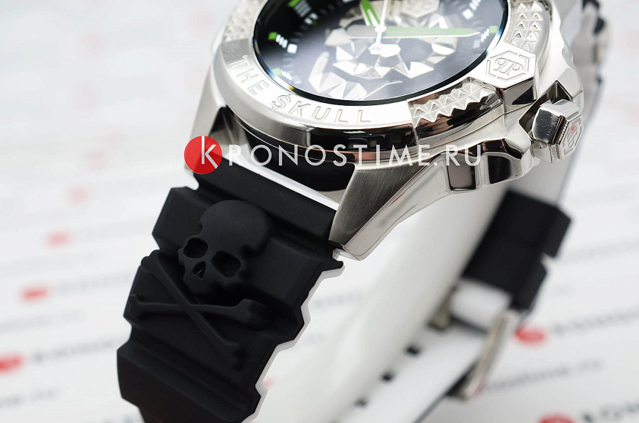 Часы Philipp Plein The Skull PWAAA0121 — силикон, мужские