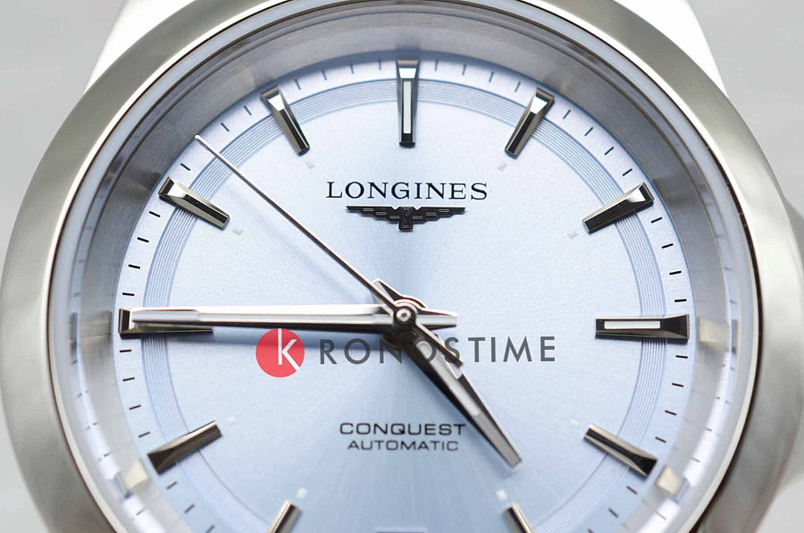 Часы Longines Conquest L3.430.4.92.6 — нержавеющая сталь, женские