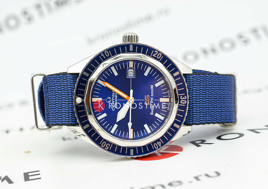 Часы Certina DS Super PH500M C037.407.18.040.10 — механические, сталь металл