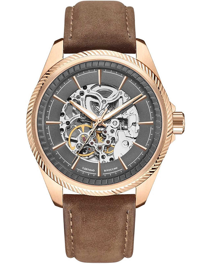 Часы Михаил Москвин Elegance 3052L-3 — мужские, серый