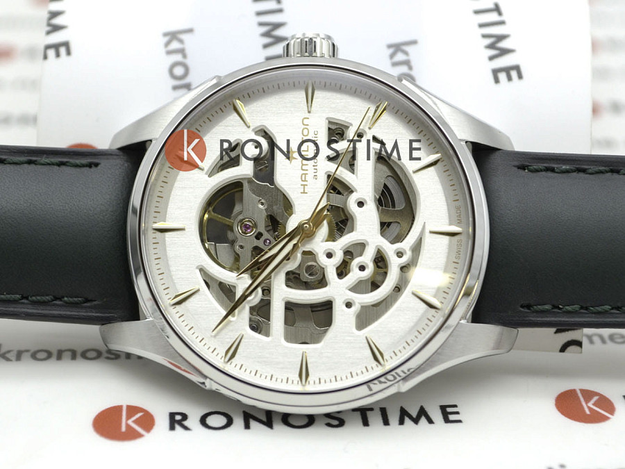 Часы Hamilton Jazzmaster Skeleton Auto H42535810 — Швейцария, механические