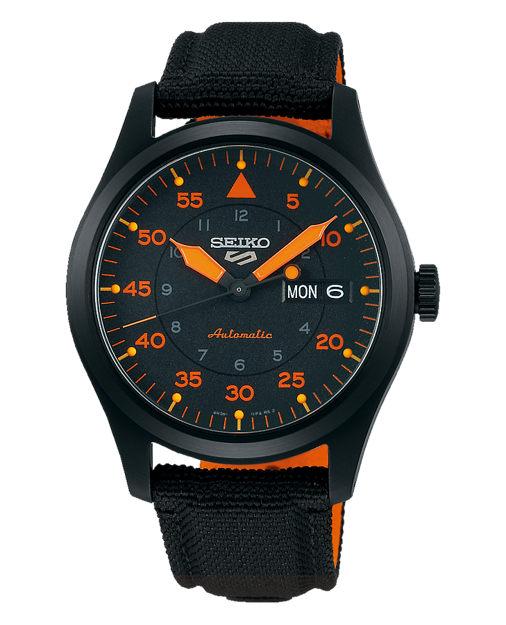 Часы Seiko 5 Sports SRPH33K1 — мужские, черный