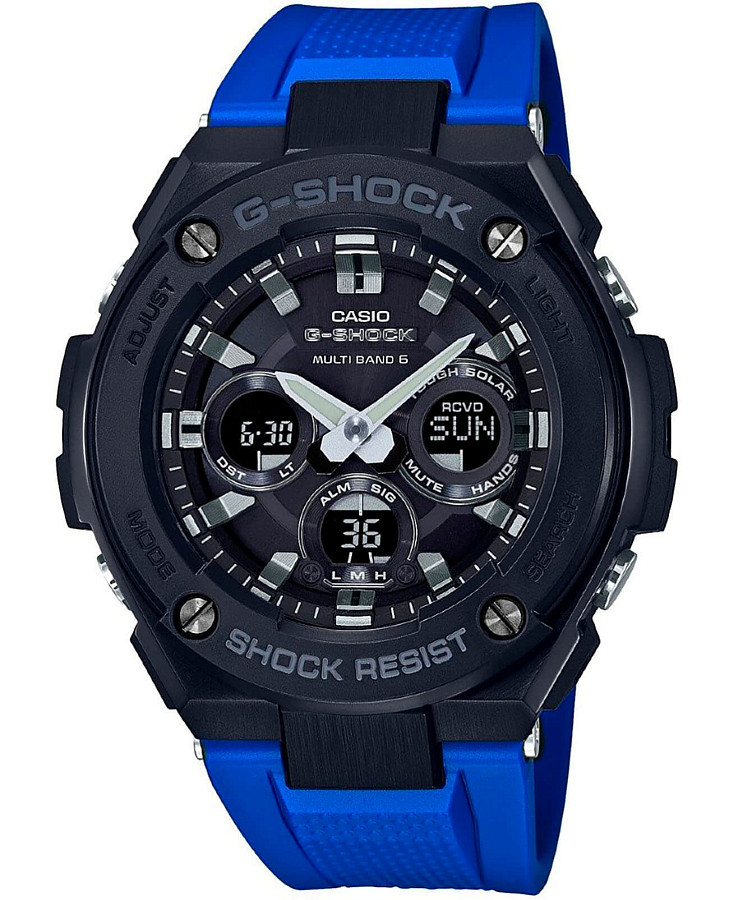 Часы Casio G-Shock GST-W300G-2A1 — мужские, черный