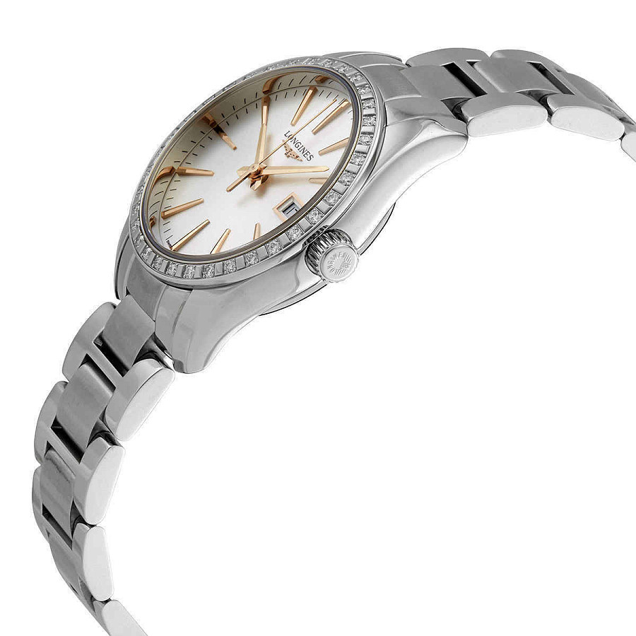 Часы Longines Conquest Classic L2.286.0.72.6 — нержавеющая сталь, женские