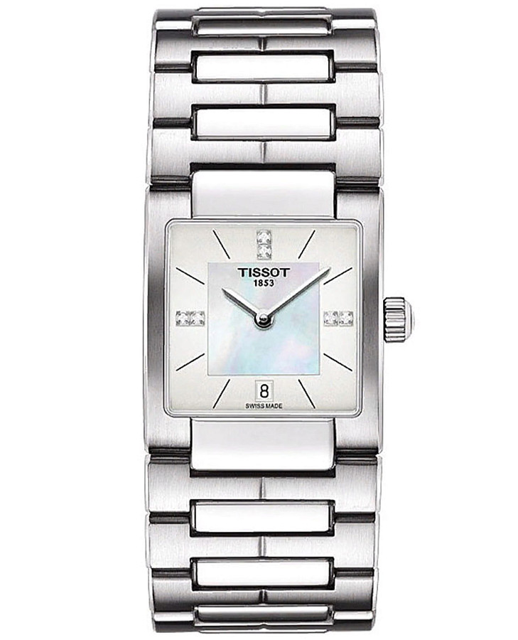 Часы Tissot T090 T-LADY T02 T090.310.11.116.00 — женские, белый