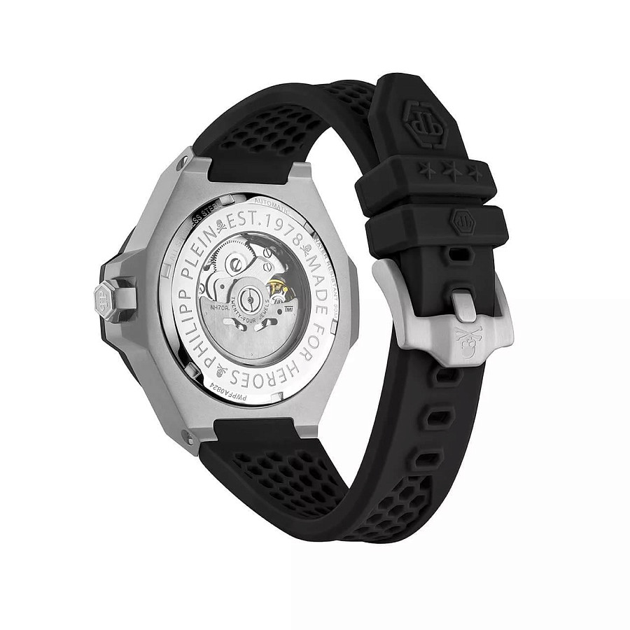 Часы Philipp Plein The Skull PWPFA0824 — черный, металл сталь