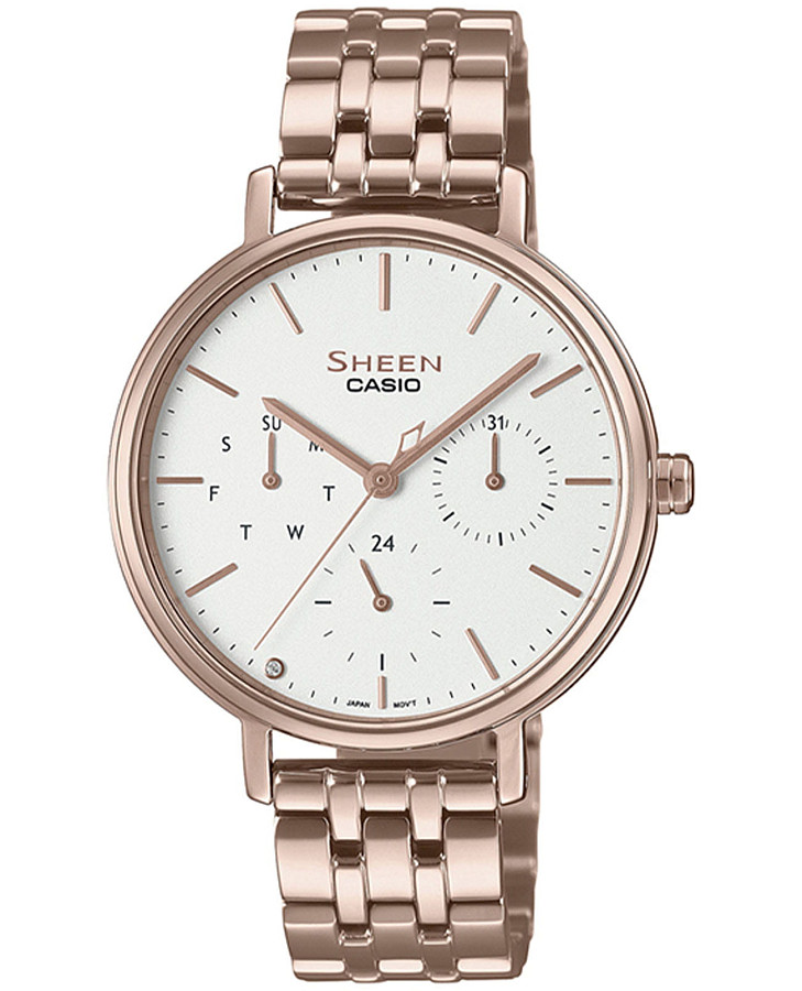 Часы Casio Sheen SHE-4541CG-7A — женские, белый