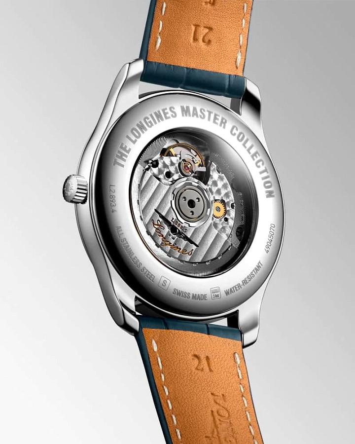 Часы Longines Master Collection L2.893.4.97.0 — механические, металл сталь