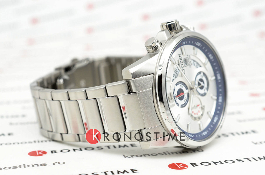 Часы Citizen Chronograph AN3690-56B — сталь металл, Япония