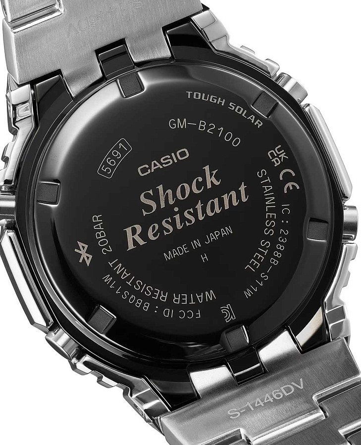 Часы Casio G-Shock GM-B2100PC-1A — металл сталь, Япония
