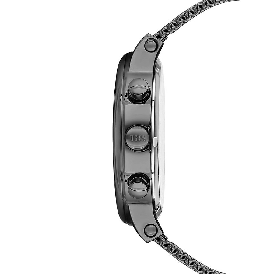 Часы U.S. Polo Assn. Crossing USPA1008-02 — кварцевые, сталь металл