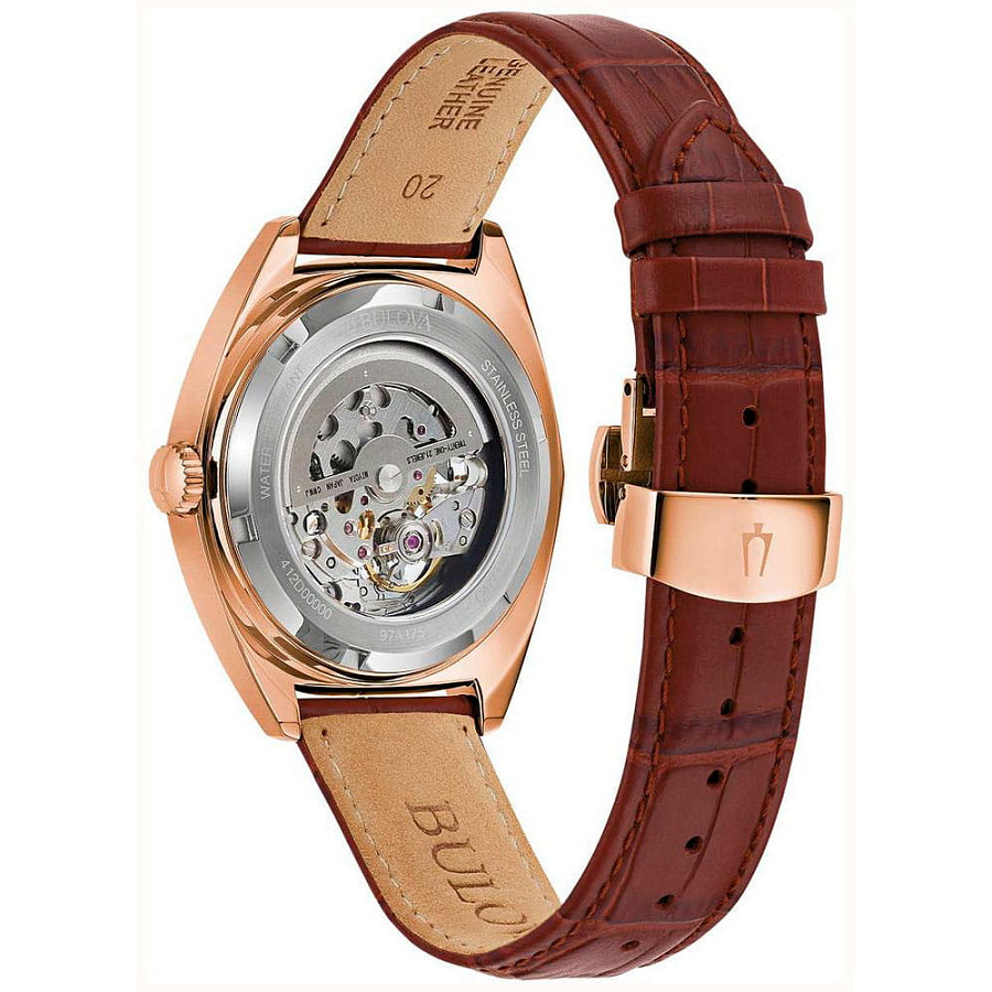 Часы Bulova Surveyor 97A175 — механические, металл сталь