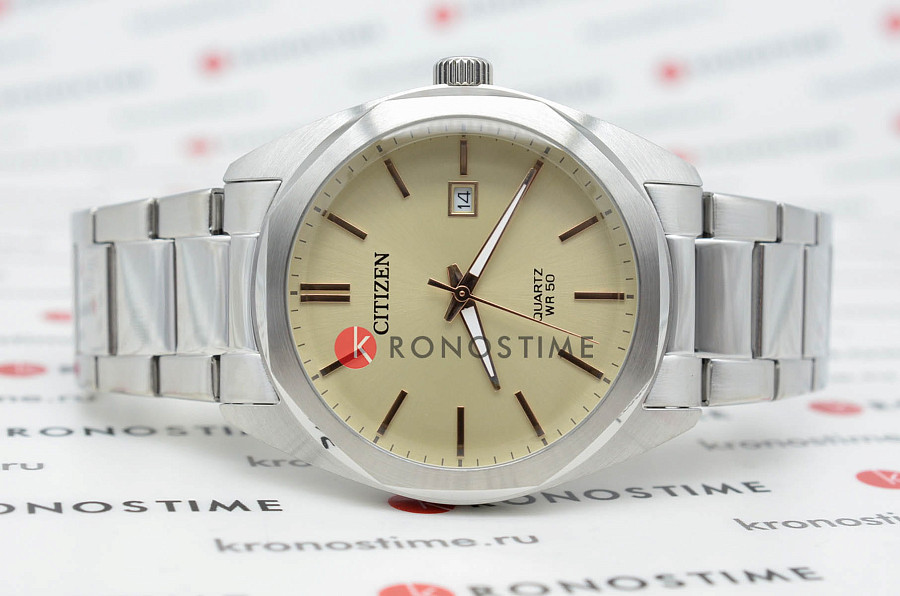 Часы Citizen Basic BI5110-54B — кварцевые, металл сталь