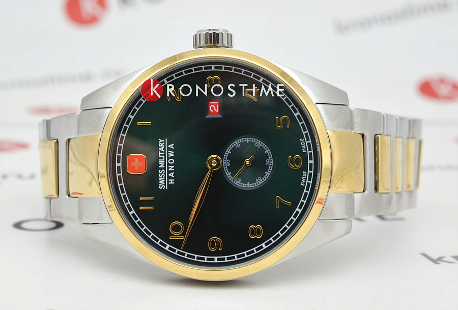 Часы Swiss Military Hanowa Lynx SMWGH0000760 — кварцевые, металл сталь