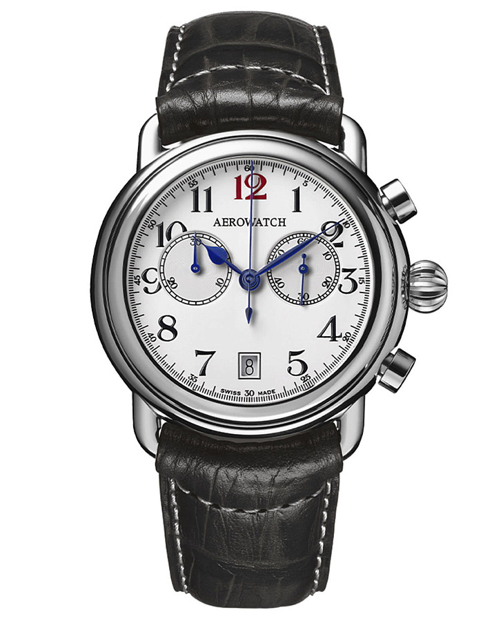 Часы Aerowatch 1942 83926 AA04 — мужские, белый