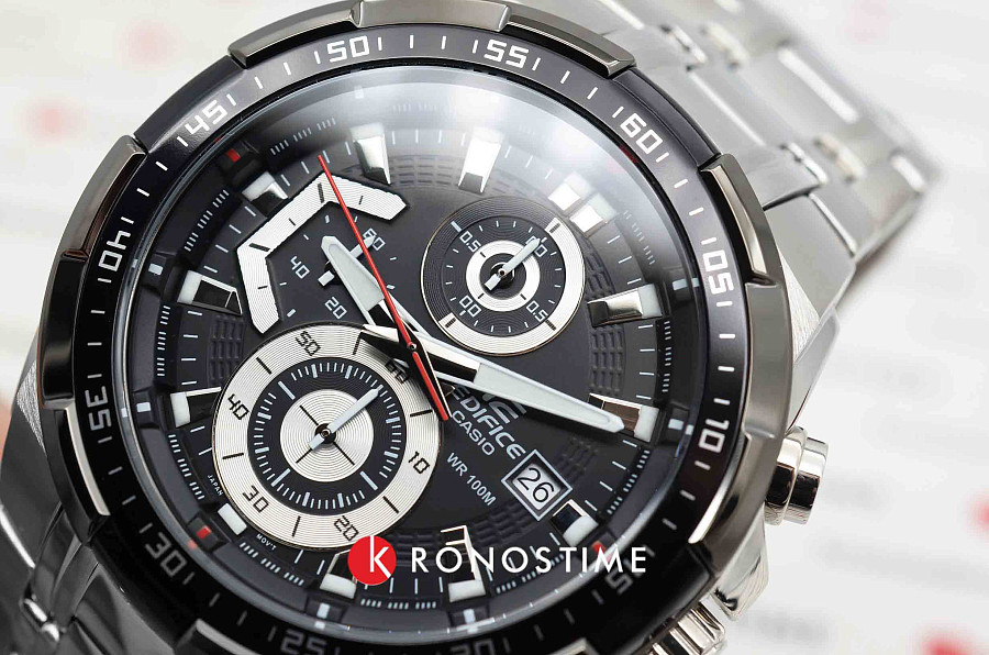 Часы Casio Edifice EFR-539D-1A — кварцевые, Япония, мужские