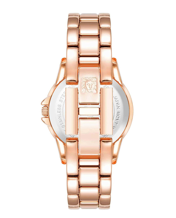 Часы Anne Klein Gemstones 4132AVRG — кварцевые, сталь металл
