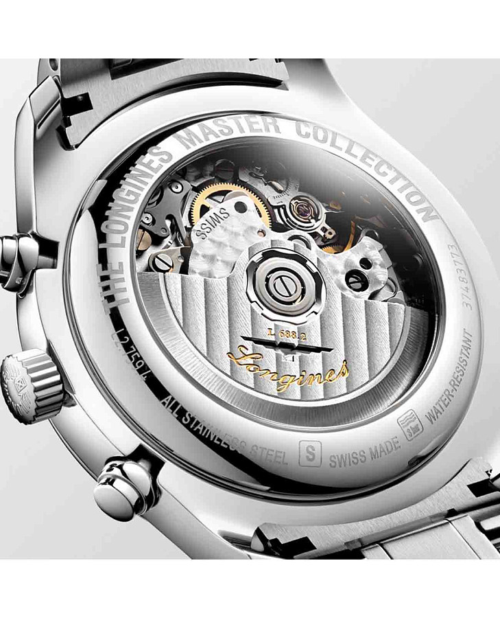 Часы Longines Master Collection L2.759.4.78.6 — серебристый, сталь металл