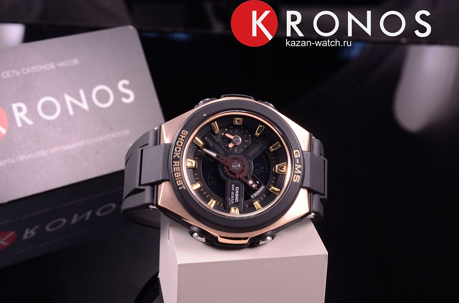 Часы Casio Baby-G MSG-400G-1A1 — кварцевые, сталь