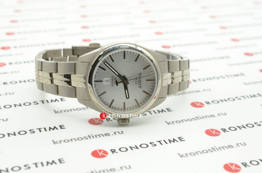 Часы Tissot PR 100 Titanium Quartz Lady T101.210.44.031.00 — титановый, женские
