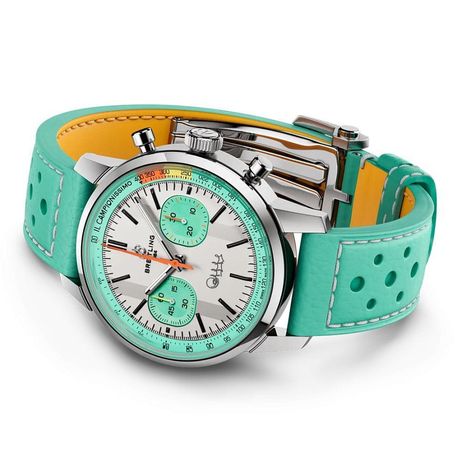 Часы Breitling Top Time B01 Fausto Coppi AB01768A1A1X1 — кожаный, мужские