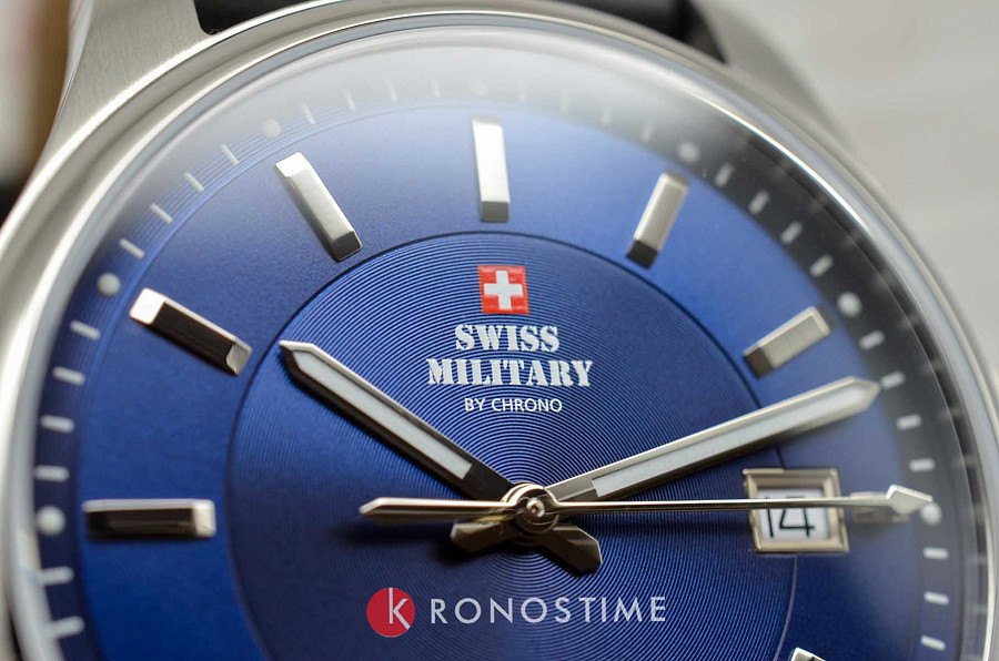 Часы Swiss Military by Chrono SM30200.12 — кожаный, мужские
