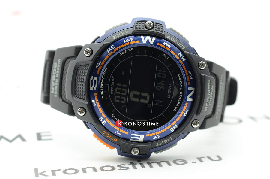 Часы Casio Collection SGW-100-2BER — пластик, мужские