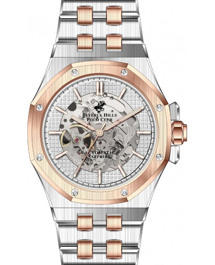 Часы Beverly Hills Polo Club BP3573X.530 — мужские, серый
